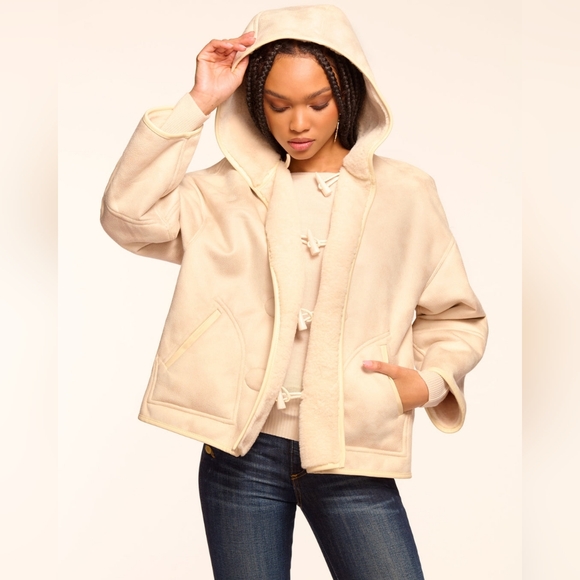 Ramy Brook Lucy Faux Fur Coat - Picture 6 of 7